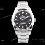 Swiss Replica Rolex Explorer I 3132 Black Dial Watch  Factory 39mm